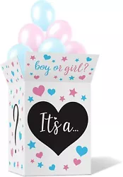 EASY TO ASSEMBLE GENDER REVEAL DECORATIONS - Simply unfold the box, then assemble. You can never go wrong with...