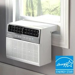 TheSoleus Air 8,000 BTU Saddle Window Air Conditioner w/ Energy Star is an industry-exclusive technology. This smart...