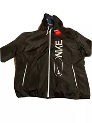nike windbreaker zip up hoodie jacket. Sizes are small. So for example if you wear SMALL you’ll need a MEDIUM