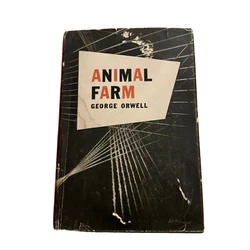 1946 ANIMAL FARM George Orwell Hardcover w/ Original Dust Jacket.. First pressing. No writing in it at all. Seemingly...