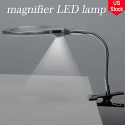 1 light clip-on hose magnifier (not including 3 AAA). With luminaires and LED design, the magnifying glass can be used...