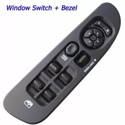 Window Switch Bezel For 2006-2008 Dodge Ram 1500 Front Left Side 56049805AB. For Dodge Ram 2002-2008 Real Leather...