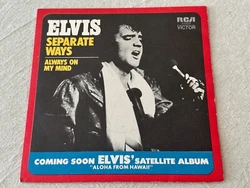 Vends 45 Tours Elvis Presley 41058. Pressage Français.