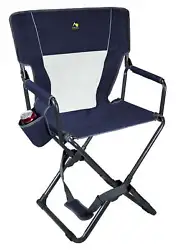 With patented Xpress Telescoping Technology, the Xpress Directors Chair folds down to 1/16th of its size about the size...