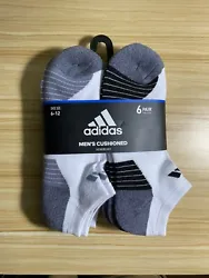 These Adidas Mens Cushioned Aeroready Low cut Socks are the perfect addition to your wardrobe. Featuring a pack of 6,...