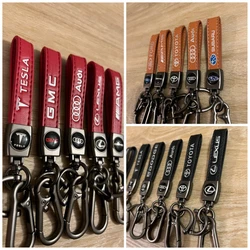 Genuine Leather Keychain Car Key Chain. Contains 1 leather keychain and 1 screwdriver. Leather has a very nice feel and...