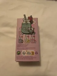 Loungefly Hello Kitty And Friends Milk Bottle Blind Box Enamel Pin Keroppi.