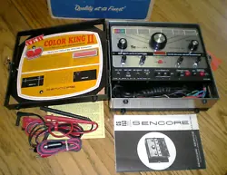 This SENCORE CG153 DELUXE COLOR GENERATOR is in the original box. I was told (by the consignor) that it was new, but I...