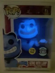 Funko Pop! Specialty Series Disney Aladdin Glow in the Dark Genie with Lamp #476. Box is in great condition and pop...