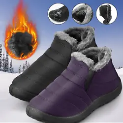 Our snow boots warm your feet and keep warm enough to wear in cold winter there is no need to worry that water will...