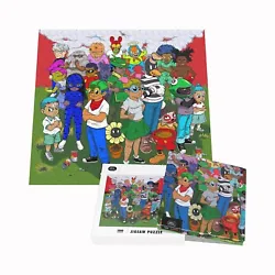 Hebru Brantley The Family Jigsaw Puzzle. What you see in the picture is exactly the item you get. Item was took out to...