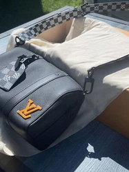 Hi, I bought these bag but kept it in my closet and never used it. but I know there truthfully LV X Virgil abloh...