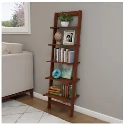 This lightweight shelf conveniently leans against any wall, is easy to move, and will look great in any room of your...