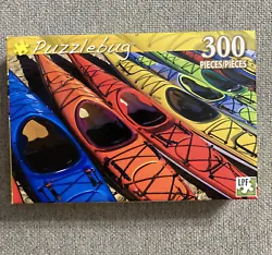 New Puzzlebug 300 Pc Colorful Kayaks.