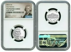 2022 S JEFFERSON NICKEL 5C NGC PF69 ULTRA CAMEO EARLY RELEASES