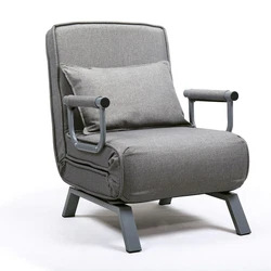 This JAXSUNNY 3-in-1 Folding Chair is convertible freely into a soft sofa, a lounge chair, or a bed. The 5-position...