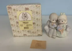 1996 Enesco Precious Moments SAY I DO Figure #261149 (Proposal/Engagement) w box. Please see pictures for condition and...