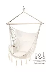 Manufacturer: Jelofly. ENJOY ANYWHEREHammock Chair Perfect for indoor & outdoor use, in your bedroom, kids room, on the...