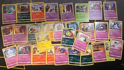 Complete Pokémon Trick or Trade BOOster Master Set Halloween 30 Cards w/ Holo’s. Happy Holloween!Will be shipped...