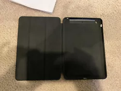 Brand New ipad mini Smart Cover. Condition is New. Shipped with USPS First Class. Black leather. In original packaging....