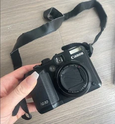 Canon G10 Power Shot Digital Camera Compact Portable 14.7 MP Black.  Great condition   Works  great
