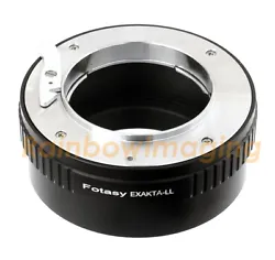 Fits Leica TL2 /TL /T /CL / SL and Panasnoc S1/ S1R / S4 / S5 and Sigma fp fp L. Sigma fp L. Exposure and focus has to...