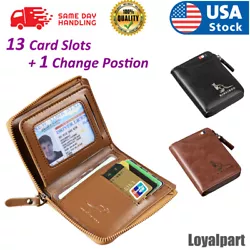 Super large capacity with a zipper closure to keep your personal things safe and organized. 1x Card Holder. - It...
