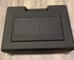 Vintage 90s black Kinex platic storage bin holder container. Excellent condition large container that stored K’NEX in...