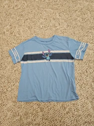 This Disney Ohana Stitch short sleeve T-shirt is perfect for any little one who loves Disney characters. The shirt...