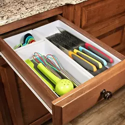 The Mainstays Knife & Utensil Organizer Set is perfect for organizing your kitchen drawers. The set includes one knife...