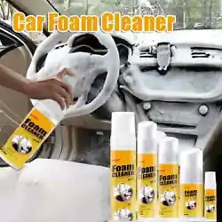 Net content: 30ml. 1 Foam Cleaner 30ml. Scope of application: Car seat cleaning. This foam cleaner can easily emulsify...