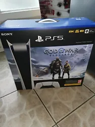 Console PlayStation 5 - Pack God of War Digital jamais deballer avec son jeux God Of War a installer direct avec code...