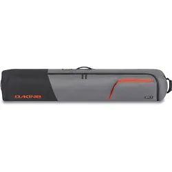 Dakine Low Roller Snowboard Bag, size is 165, color is Steel Grey.Embark on your next pow safari with the fully...