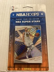 2017-18 PANINI HOOPS SUPER STARS BLISTER PACK L@@K. VERY STRANGE BLISTER TOP CARD IS A 2018-19 REVOLUTION STEPH CURRY...