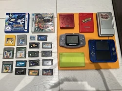 Lot consoles nintendo + pokemon.