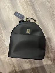 Brand New Tommy Hilfiger Black Mini Backpack. Condition is New with tags. Shipped with USPS Priority Mail. Approximate...
