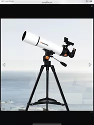Telescope Celestron Sctw80. Télescope astronomique réfractif avec zoom hd et revêtement antireflet FMCThéodolite...