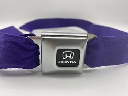 Buckle-Down Purple Honda Seatbelt Style Belt Honda Official Licensed Product. Condition is “Used”. Has some slight...