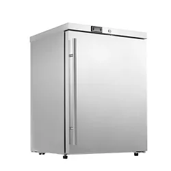 The body of the refrigerator is made of food-grade stainless steel material that does not contaminate food.