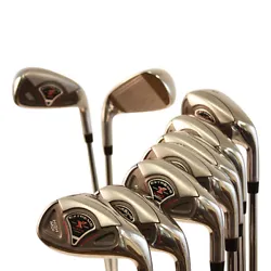 The 4 and 5 irons have a low, deep center of gravity. This help get the ball in the air quickly and easily. CALLAWAY...