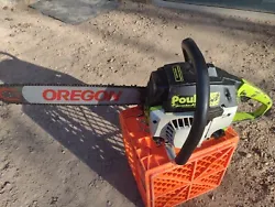 Poulan 5200 Countervibe Chainsaw 85cc with new 20