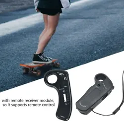 Télécommande électrique skateboard longboard à quatre roues avec P indicateur ower. Avec boucle dindex, empêchez...