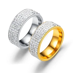 Material: Stainless Steel. Color: Silver, Gold. 1PCS Fashion Ring(OPP bag).