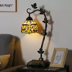 In addition to lighting, this table lamp works perfectly as a decoration for any end table, desk, cafe, bookcase, or...