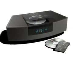 BOSE Wave Music System AM/FM CD Player Radio + Remote - Dark Gray - Great Sound.