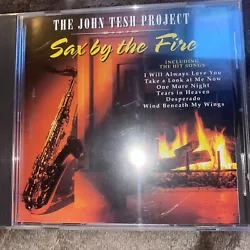 Sax By The Fire, John Tesh Project (1994 GTS Records, CRC) New Age Jazz Music CD.