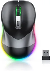 It will enter Jiggler mode again after 5 seconds of inactivity. Special Feature LED Mouse, Wireless Mouse with Jiggler...