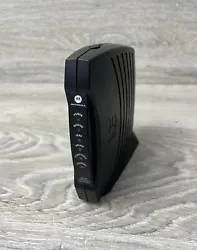 Motorola SURFboard SB5100 Cable Modem Black - Without Power Cable Internet WiFiSold as is or for partsSome minor paint...