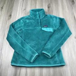Patagonia Retool Snap-T Pullover Teal Turquoise Womens Size S Small # 11880Very good condition, see photos for better...