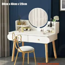 Vanity Table Makeup Dressing Vanity Girls Desk ,Give your morning routine a touch of modern simplicity with this white...